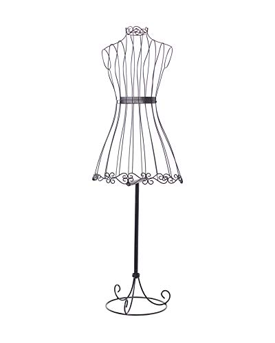Dress Form for Girls with Steel Wire Silhouette