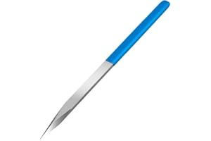 ANSAI Double Edge Chisel, Trigone Enlarge Panel Line, Flat Repair C-Side Versatile Modeling Tools Scriber Carved For Hobbies Mecha Military Miniature Scale Model Kit