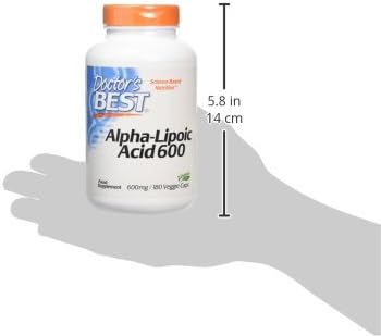 Doctor's Best 600 mg Alpha Lipoic Acid Capsules - Pack of 180, No Color, 180 count (Pack of 1) - Image 5