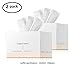 Facial Cotton Tissue Cotton Soft Towel 100% Natural Cotton Multi-purpose Cleaning Face Towel Removable Face Towels Wipes Dry Wet Amphibious 100Pcs 3.9 * 7.9inch 2 Packs