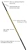 Pomatree Extendable 6-12 Foot Extension Pole | Strong and Sturdy Multi-Purpose Telescoping Pole | Screw On Paint Roller, Gutter Cleaner and Light Bulb Changer Tools