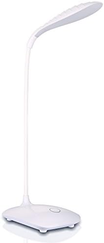 LED Table Desk Lamp, Modern Stylish USB Port with Third Gear Touch Control LED Desk Lamp for Kids LED Eye Lamp Brightness Adjustable, Small Table Lights