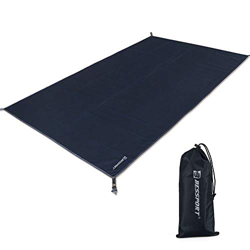 Bessport Tent Footprint for 123 Person Tent Waterproof Camping Tarp