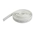 uxcell rate 2:1 7 mm Dia White Polyolefin Heat Shrinkable Tube 6M 19.7ft