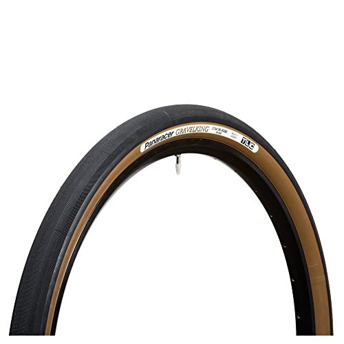 Panaracer GravelKing Slick TLC Faltreifen, schwarz/braun, 27,5 x 1,75