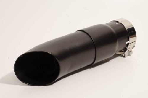Radiant Cycles Shorty GP Exhaust for 1.75" Midpipe BLACK