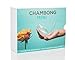 Chambong - Mini Party Champagne Flutes, Gift for Stocking Stuffers, Secret Santa, Birthday Gifts for Her, Mom Christmas Gifts, Fun Bachelorette Gift (2 Pcs, 3oz Glass with Gift Box)