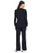 WonderWink Women's Four Way Stretch Sporty Snap Jacket, Navy, Medium