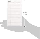 Filofax Personal Birthdays Anniversaries Special Occasions Refill 95x171mm 6 view 3