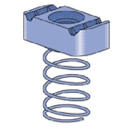 Genuine Unistrut P1008EG 3/8" Channel Nut with Regular Spring for All 15/8" Tall Strut Channel