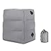 NIUMI Inflatable Travel Foot Rest Pillow | Kids Airplane Bed | 2-Pack Available | Adjustable Height Leg Pillow | Make a Flat Bed for Baby Kids, Toddlers | Great for Airplane, Train, car (Grey-1 Pack)