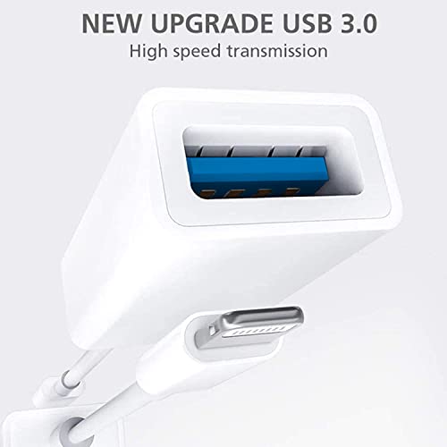 Lightning to USB Camera Adapter Apple MFi Certified Lightning Female