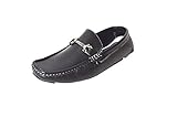 BRIXTON Men's Casual Driving Moccasins Loafers Shoes Buckle Slip On Shoes 8 Colors