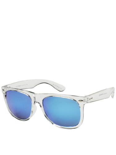 Dot Dash Kerfuffle Sunglasses- Crystal/ Blue