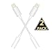 LYSENT Headphone Adapter to 3.5mm earbuds (2 Pack) Jack Adapter Earphone for Apple iPhone 7 and 7 Plus Lightning Connection Converter (White)