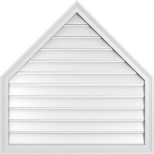 Signature Urethane GVSPE36X3602SF-12 Peaked Top Brickmould Frame, Primed Tan Si…