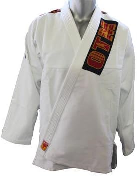Mat OTM Hi Life Hawaii BJJ Feather Weight Competion Gi White