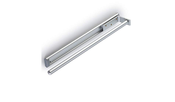 Toallero extraíble 445 mm – aluminio mate – 1 brazo para ...