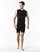 TM-MUA05-KKR_Medium Tesla Men's R Neck Sleeveless Muscle Tank Dry Compression Baselayer