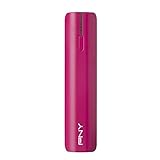 PNY T2600 Power Pack Universal Portable Rechargeable Battery Charger Pink (P-B-2600-1-P02-RL)