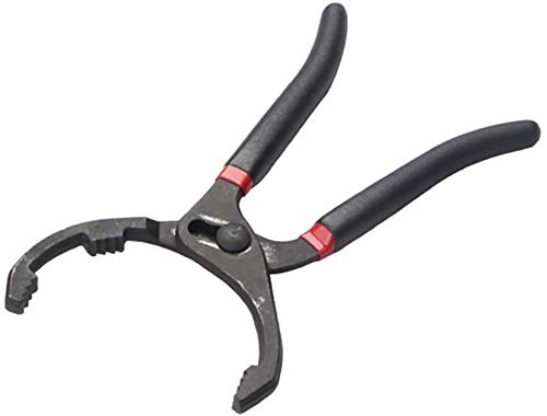 XYDZ Oil Filter Pliers Oil Filter Wrench, Adjustable Oil Filter plier Removal Tool Wrench with Non-Slip Handle, Ideal for Engine Filters, Conduit, Fittings