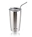 Stainless Steel Reusable Metal Straws -Portable Food Grade 4 Pack 8.5 inch