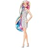 Barbie-GHN04-Fantasy-Hair-Doll Barbie Fantasy Hair Doll, Blonde, 2 Decorated Crowns, 2 Tops & Accessories for Mermaid and Unicorn Looks, Hairstyling…