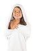 Crazy Joe Hooded Baby Towel 100% Premium Bamboo XL (39 in X 39 in 600 GSM) Pink