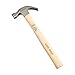 Amazon Basics Hickory Wood Handle Claw Hammer, 8 oz, Silver, Beige