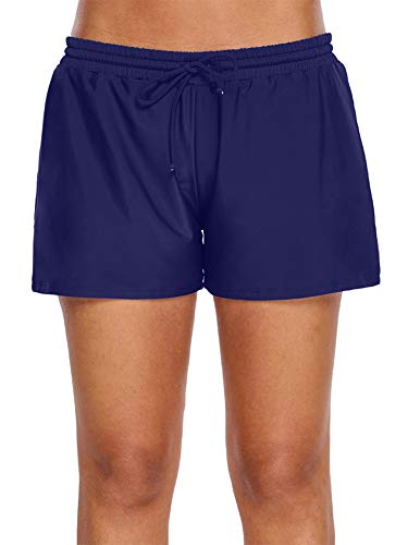 WILLBONDWomen Swimsuit Shorts Tankini Swim Briefs Bottom Boardshort Summer Beach Swimwear Trunks