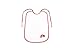 Nantucket Seafood Cotton Lobster Bibs, 0.125 x 14 x 21 inches