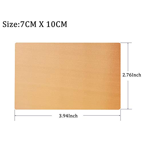 YUNGUI DIY Prototyping PCB Boards,15Pcs 7x10cm Single Sided FR4 Copper Clad PCB Laminate Circuit Board