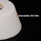 sourcing map 2pcs 3" Grinding Wheel 80 Grit Aluminum Oxide Cup Abrasive for view 4