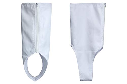 DAZCOS US Size Ninja Cosplay Shoes with White Outer Covers (6 M US) - Thumbnail 2