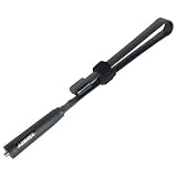 ABBREE SMA-Female Dual Band VHF/UHF 144/430MHz High Gain Soft Whip Antenna for Baofeng UV-5R UV-82 BF-F8HP UV-9R Ham Two Way Radio (18.8in)