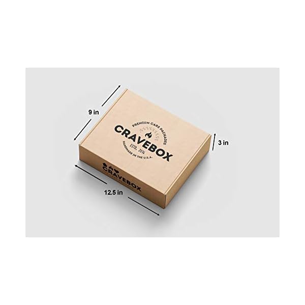 CraveBox Care Package (45 Count) Snacks Food Cookies