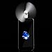 HAWEEL 8 Pin Lighting USB Fan, 3.5 inch Fashion Portable Mini USB Phone Fan with Two Leaves for iPhone 7/7 Plus, iPhone 6/6 Plus, iPhone 5 / 5S and iPad 8 Pin Series.