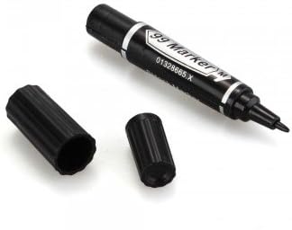 Shocking Electric Shock Novelty Pen Prank Trick Joke Gag Funny Toy Gift Black