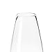 CASAMOTION Vases Hand Blown Art Glass Vase, Oxygen Bubbles Seeded Centerpiece Vases for Flower Arrangement, Clear, 12''h.