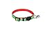 EXPAWLORER Christmas Cat Collar Set - Adjustable Breakaway Cat Collars with Bell & Pendant, 2 Pack