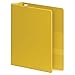 Wilson Jones Ultra Duty D-Ring Binder with Extra Durable Hinge, 2-Inch, Yellow (W876-44-129)