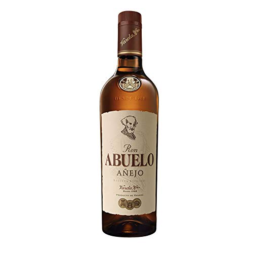 Rum Abuelo Gealterter 70 cl - Hergestellt in Panama - Varela Hermanos S.A. (1 Flasche)