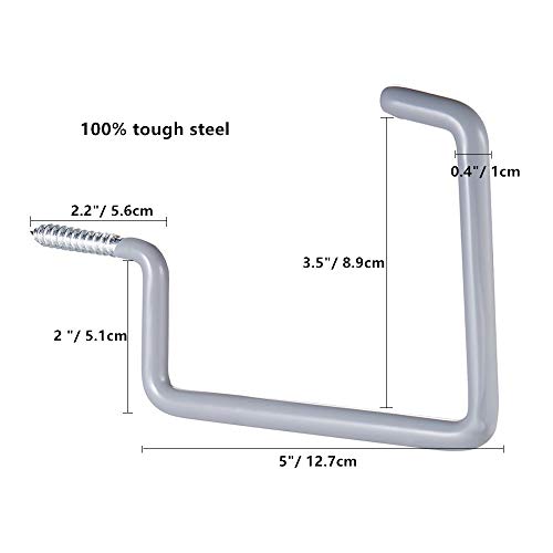 Garage Hooks Cheaboom Heavy Duty Bike Storage Hooks Wall Hooks Screw in Utility Storage Hangers 