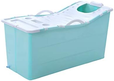 NYJS Folding Bathtub, Adult Bathtub, Portable Collapsible Bathtub, Children's Bathtub For Children's Home Bath Tub, Portable Bathtub, Quick Folding And Easy Storage, Covered Tub, Bathtub, 117*52.5*63c