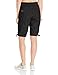 Calvin Klein Women's Jersey Rollover Waistband Cargo Bermuda Short 12