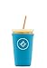 Sok It Java Sok Iced Coffee & Cold Soda Insulated Neoprene Cup Sleeve (Light Blue, Medium: 22-28oz)
