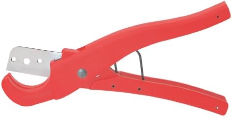 Eastman Pipe Cutter with Replaceable Stainless Steel Blade, 1-1/2 inch OD Cut, Red