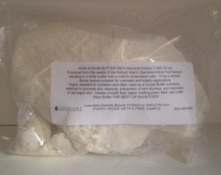 Kokum Butter Refined Raw 1 Lb (16 Oz)