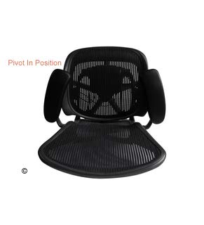 Herman Miller Classic Aeron Chair - Size B, Posture Fit (Certified Refurbished) - Thumbnail 7
