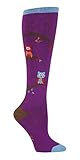 Sock It To Me Knee Funky Tree Owl Socks, Tree Owl, One Size